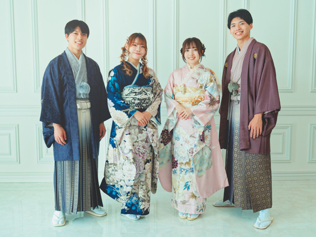 【成人式・卒業式】振袖も袴もご一緒に◎